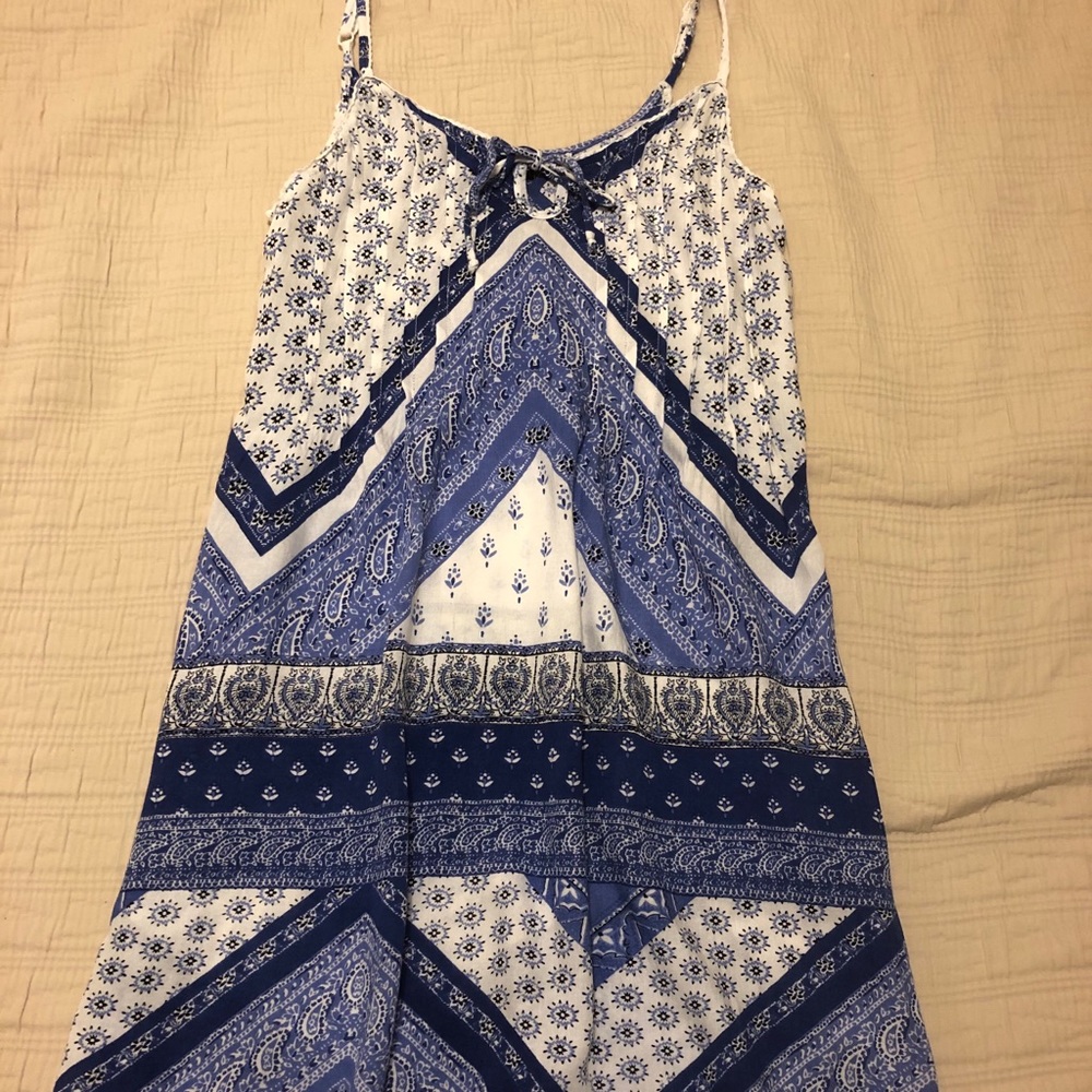 Aqua sundress